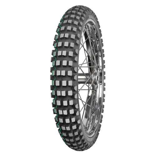 MITAS E-13 RALLY DESERT RACING GREEN STRIPE FRONT 90/90-21 54R TT ECE