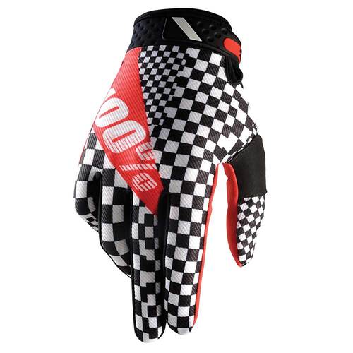 100% RIDEFIT LEGEND GLOVES CHECKERS S