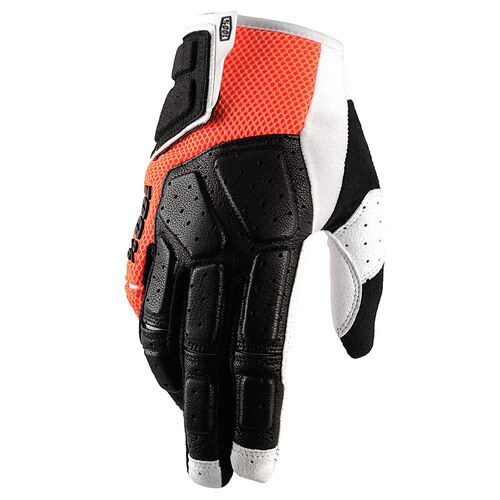 100% SIMI MTB GLOVES ORANGE S