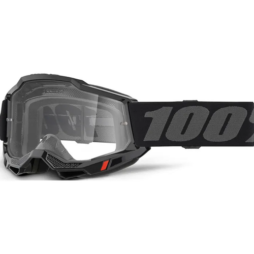 100% Accuri 2 OTG Goggle Black - Clear Lens