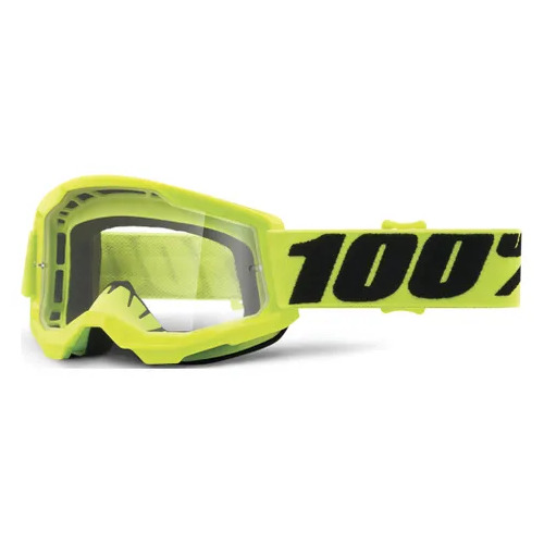 100% STRATA 2 YOUTH GOGGLE YELLOW