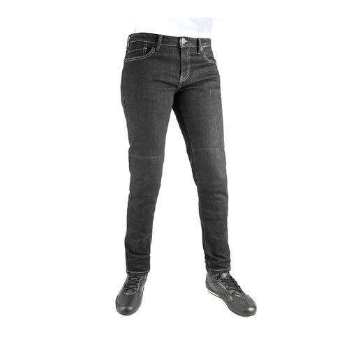 OXFORD ORIGINAL CE ARMOURLITE LADIES JEAN BLACK SLIM REGULAR 8