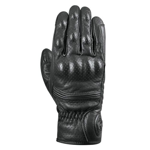 OXFORD TUCSON MENS VENTED LEATHER GLOVE BLACK L