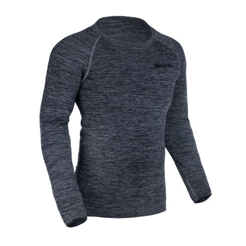 OXFORD ADVANCED BASE LAYER MULTI-SEASON TOP CHARCOAL S/M