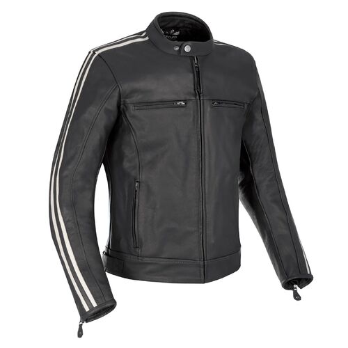 Oxford Bladon Leather Jacket - Black (L)