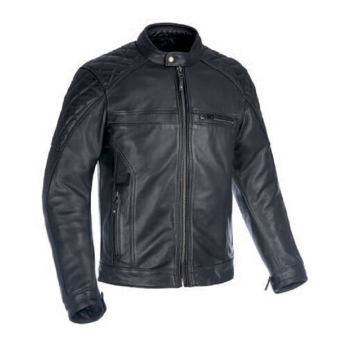 OXFORD ROUTE 73 2.0 LEATHER JACKET BLACK S