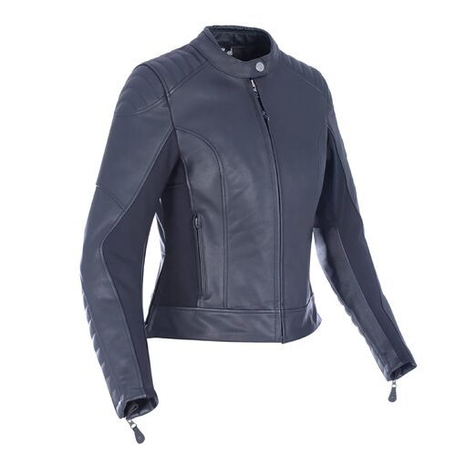 Oxford Ladies Beckley Leather Jacket - Black (10)