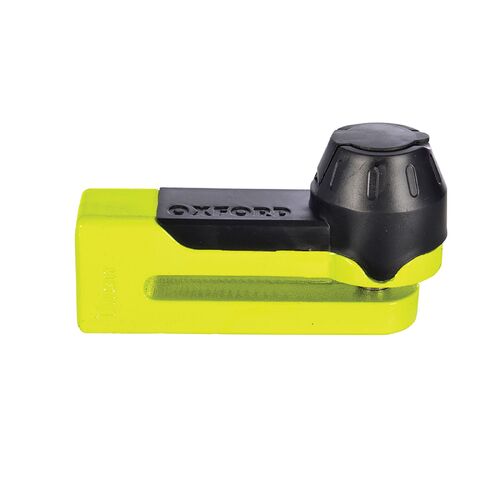 OXFORD TITAN 10MM DISC LOCK - YELLOW