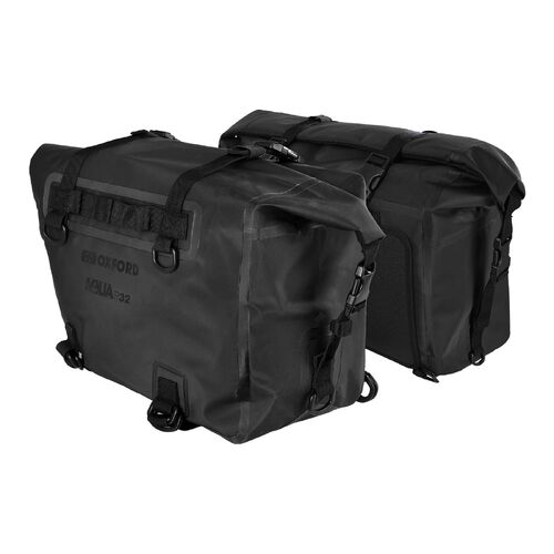 OXFORD AQUA P32 PANNIER BAGS PR BLACK 