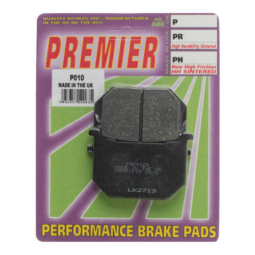 Premier Brake Pads P Organic Standard - P10