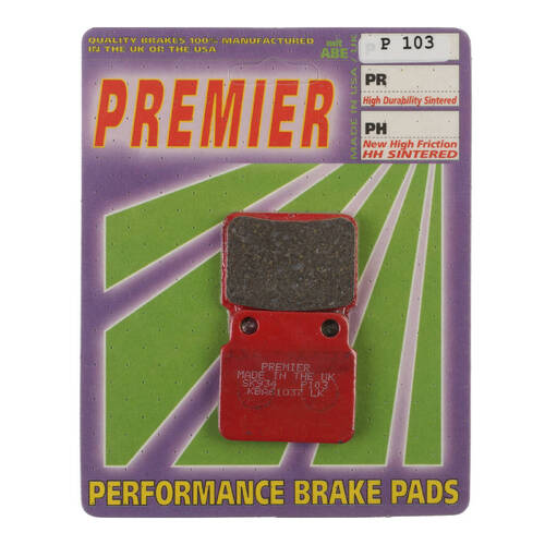 Premier Brake Pads P Organic Standard - P103