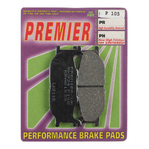 Premier Brake Pads P Organic Standard - P105