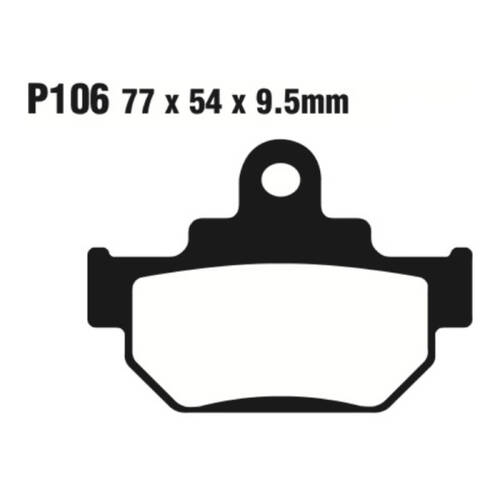 Premier Brake Pads P Organic Standard - P106