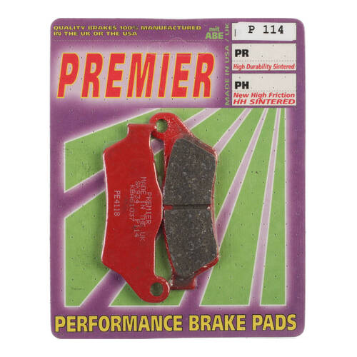 Premier Brake Pads P Organic Standard - P114