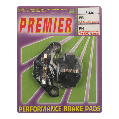 Premier Brake Pads P Organic Standard - P238