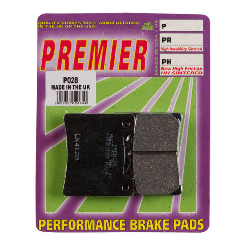 Premier Brake Pads P Organic Standard - P28