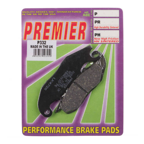 Premier Brake Pads P Organic Standard - P332