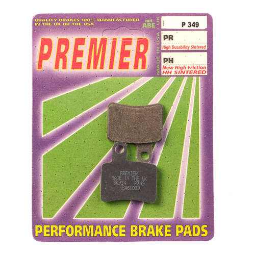 Premier Brake Pads P Organic Standard - P349