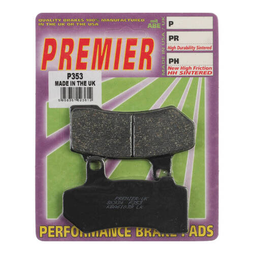 Premier Brake Pads P Organic Standard - P353