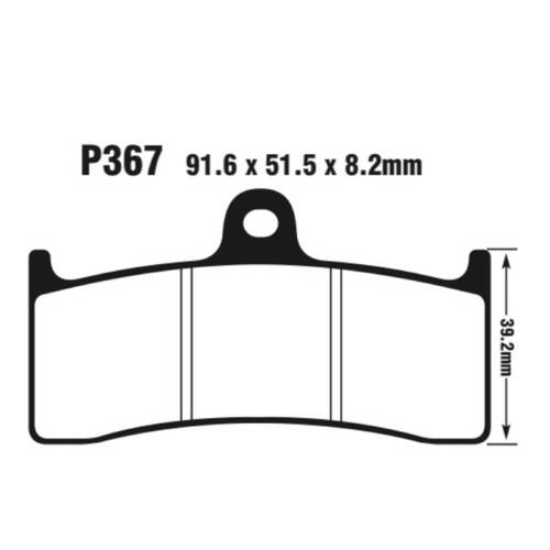 Premier Brake Pads P Organic Standard - P367