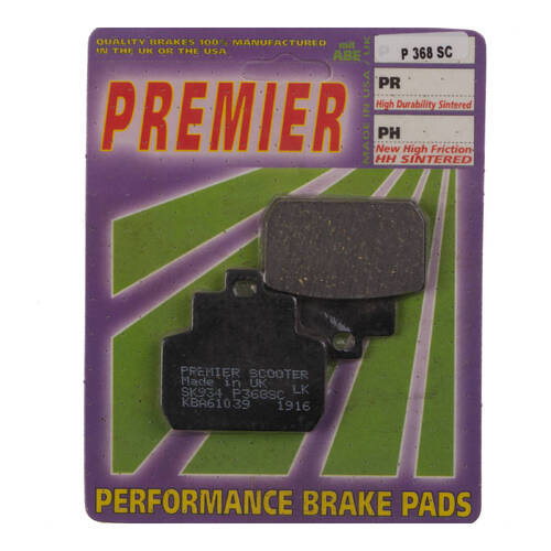 Premier Brake Pads P Organic Standard - P368