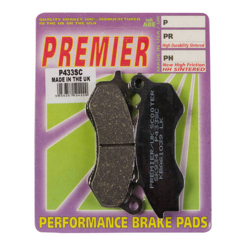 Premier Brake Pads P-SC Organic Scooter - P433SC