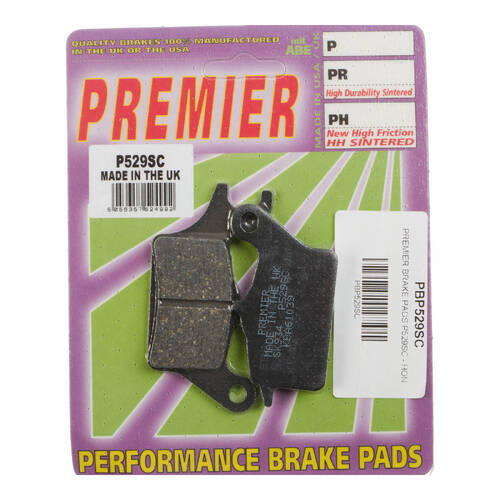 Premier Brake Pads P-SC Organic Scooter - P529SC