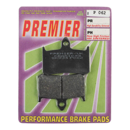 Premier Brake Pads P Organic Standard - P62