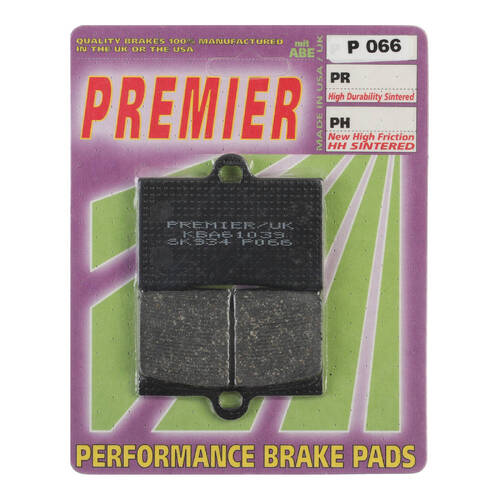 Premier Brake Pads P Organic Standard - P66