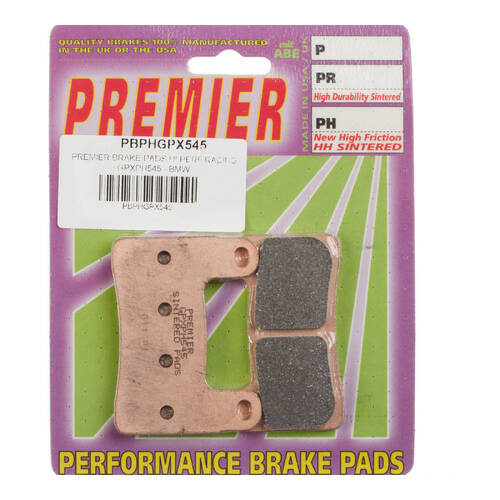 Premier Brake Pads GPX-PH Sintered Racing Only - PHGPX545