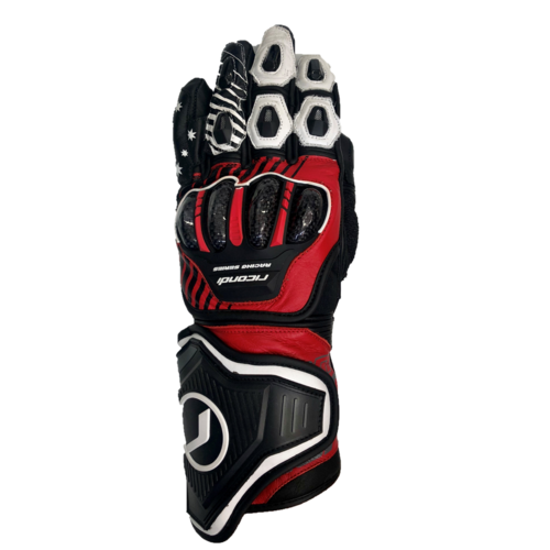 RICONDI RACING SERIES GLOVES RED WHITE 3XL