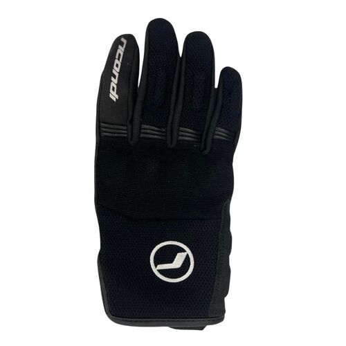 RICONDI LADIES CAIRNS TEXTILE GLOVE BLACK XS