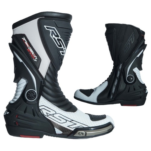 RST TRACTECH EVO III CE SPORT BOOT WHITE BLACK 42