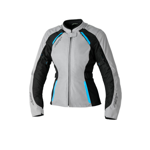 RST AVA CE LADIES WATERPROOF JACKET BLUE SILVER 10