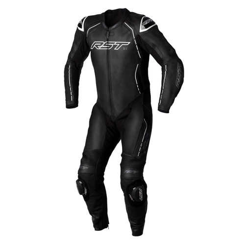 RST S-1 1 PIECE SUIT BLACK WHITE 52