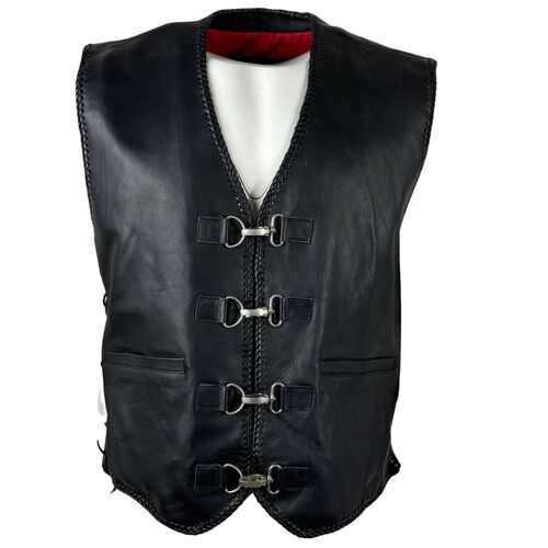 RICONDI LEATHER MENS VEST S (50)