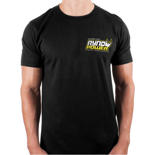 RYNO POWER MENS T-SHIRT BLACK M