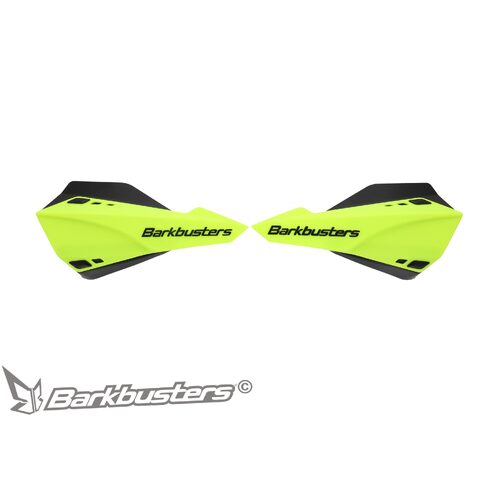 BARKBUSTERS SABRE MX/ENDURO HANDGUARD - HIVIZ YELLOW BLACK (WITH WIND DEFLECTORS)