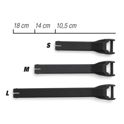 FORMA SPARE STRAP BLACK (EACH) SML (10.5CM)