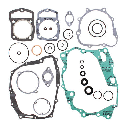 VERTEX COMPLETE GASKET SET W/ OIL SEALS HONDA - 811229