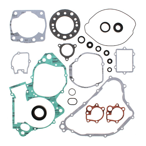 VERTEX COMPLETE GASKET SET W/ OIL SEALS HONDA - 811261