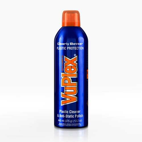 VUPLEX PLASTIC CLEANER & ANTI-STATIC POLISH 235mL