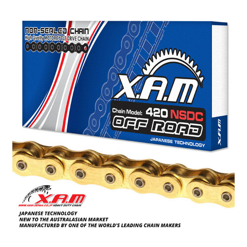 XAM 420NSDC Chromised Chain - Gold Gold 110L