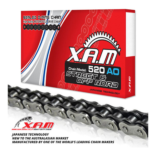 XAM 520AO O-Ring Chain - Natural 102L