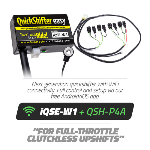 HEALTECH WIFI QUICKSHIFTER EASY IQSE + QSH-P4A HARNESS